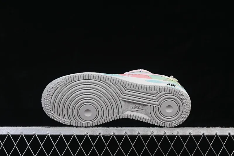 All categories Nk Air Force 1 Air Force series Nk Air Force 1 Low Air Force low top Nike Air Force 1'07 Low "Pink Cherry & Mint" Hand-painted graffiti Pink Cherry Mint Air Force One customized sneakers FB1839-818